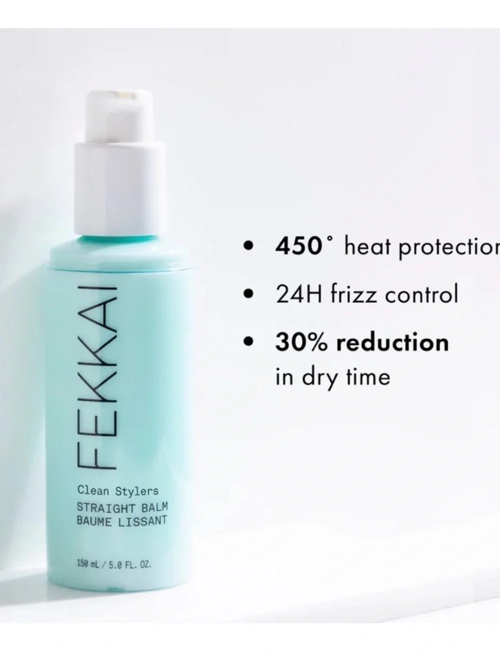 Fekkai Clean Stylers Straight Balm - 150 ml / 5.0 fl oz NEW $28